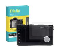 Rieibi Lot de 3 films protecteurs d'écran pour appareil photo numérique Leica X Vario 0,33 mm Dureté 9H Film en verre trempé pour Leica Type 107 Anti-traces de doigts Anti-rayures Ultra-transparent