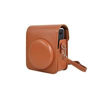 Rieibi Mini 40 Housse, Étui de Protection en Cuir PU pour Appareil Photo instantané Fujifilm Instax Mini 40 avec bandoulière Amovible