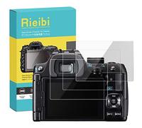 Rieibi Pentax KF Lot de 3 films Protection d'écran en verre trempé 0,25 mm Dureté 9H pour Pentax KF/K-F Anti-traces de doigts Anti-rayures Ultra transparent