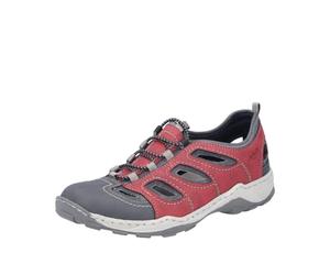 Rieker 08065 Pantoufles pour Homme, Rouge, 44 EU