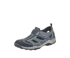 Rieker 08075 14, Baskets Mode Homme - Bleu (Bleu Combiné), 46 EU (11 UK) (12 US)