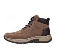 Rieker 11020-24 Bottes pour hommes, cuir, marron, doublure chaude (Laine), imperméable - Chaussures pour hommes Boots / bottes, marron, cuir (imperméable)