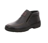 Rieker 19994, Bottes & Bottines Classiques Homme, Noir (Schwarz/Kakao/Schwarz 00), 44 EU