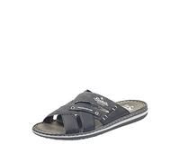 Rieker 21099-01, Mules homme, Noir (Schwarz/Anthrazit 01), 43 EU