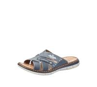 Rieker 25199, Claquettes homme, Bleu, 40