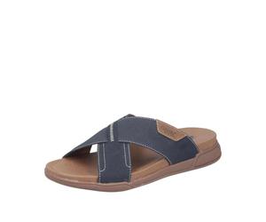 Rieker 27080 Mules pour Homme, Bleues, 42 EU