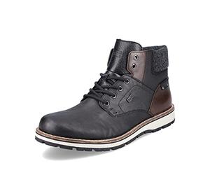 Rieker 38434, Bottes & Bottines classiques homme, Noir (Schwarz/Kastanie/Granit 00), 44 EU