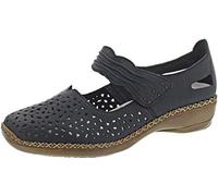 Rieker 41399, Ballerines Femme, Bleu (Royal), 37 EU