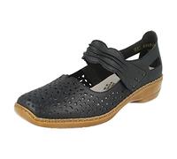 Rieker Ballerines femme 41399 – Bleu royal – Taille 41 EU
