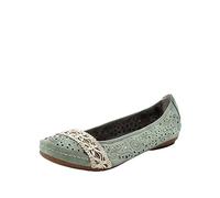Rieker 41466 Ballerines fermées Femme Vert 52. 39 EU