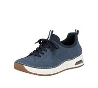 Rieker 44562 Pantoufles pour Femme, Bleues, 42 EU