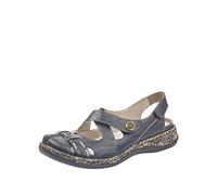 Rieker Ballerines femme 46377 Bleu (Pazifik/Adria/Night Blue 14) Taille 38 EU