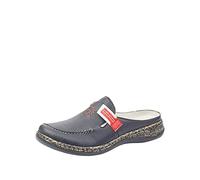 Rieker 46393, Sabots Femme, Bleu (Navy/Rosso 15), 36 EU