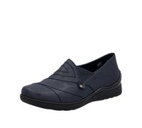 Rieker 48961 Chaussons pour Femme Bleu 36 EU, Bleu, 36 EU