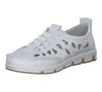 Rieker Femme 49956 Mocassin, Blanc, 40 EU