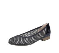 Rieker 51960 Ballerines pour Femme Noir Taille 39 EU