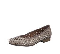 Rieker 51985 Ballerines pour femme, beige, 40 EU