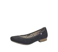 Rieker 51994, Ballerines Femme, Noir, 38