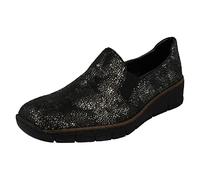 Rieker Derbies 53766-00 in Noir 37