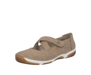 Rieker 55958 Ballerines pour Femme Beige 39 EU