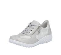 Rieker 59501 Chaussures à Lacets pour Femme Argenté/Platine Taille 43 EU
