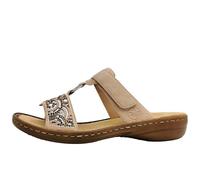 Rieker 608K2-31 | Rose | Mule Sandales pour femme, rose, 36 EU