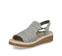 Rieker Sandales kaki/vert pastel Taille 41