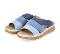 Rieker 62780, Sabot Femme, Bleu, 43 EU