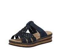 Rieker 62986 Mules pour Femme, Bleues, 39 EU