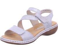 Rieker 659C7-93 En Argent Pour Femmes - 4 UK - 37 EU - 6 US / Argent