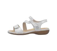 Rieker, 659c7, Femme Sandale Argent métallisé - 41 EU