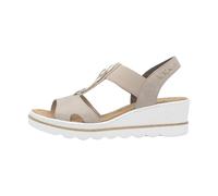 Rieker, 67498, Femme Sandale Beige - 38 EU