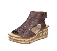 Rieker 68185 Sandales Bottines pour Femme, Marron, 41 EU