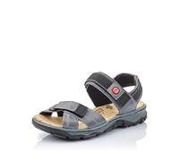 Rieker 68851, Sandales Bout fermé femme, Bleu (Whitedenim/jeans), 36 EU