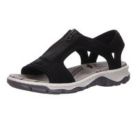 Rieker 68864-00 - Sandales Rieker Noir Rieker couleur : noir, taille : 39,