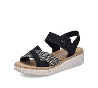 Rieker 69269-00 Sandales compenséesFemme