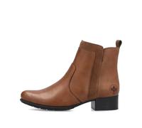 Rieker 78658 Bottines en cuir à talon bas pour femme, peau, 37 EU