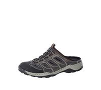 Rieker 8096, Sabots Homme, Gris (Schwarz/Rauch/Rauch / 00), 46 EU