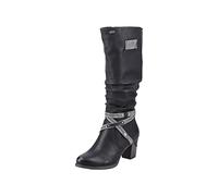 Rieker 96054, Bottes hautes femme, Noir (Schwarz/Smoke 00), 36 EU
