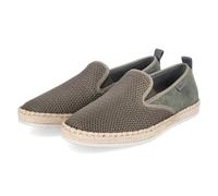 Rieker B2661 Mocassins pour Homme, Vert, 44 EU