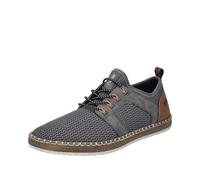 Rieker Slip-on B5252 chocolat / gris foncé / orange Taille 41