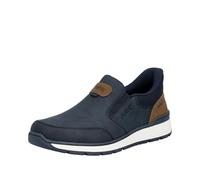 Rieker B9057 Mocassins pour Homme, Bleu, 44 EU