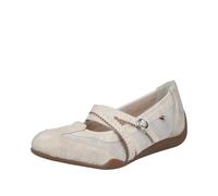 Rieker Ballerines à lanières crème, Taille 38