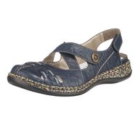 Rieker 46377 Femme Ballerines, Bleu (Pazifik/Adria/Night Blue 14), 36 EU