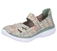 Rieker Ballerines beige / marron / vert clair, Taille 41