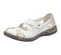Rieker Ballerines Pour Femmes En Cuir 46367-80