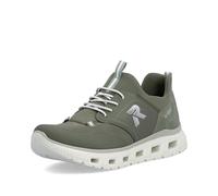 Rieker Baskets à enfiler M6078 pour femme, vert, 41 EU