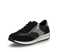 Rieker Baskets à lacets pour femme N1210, Noir 00., 43 EU Weit