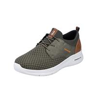 Rieker Baskets B7371 pour Homme, Vert, 46 EU