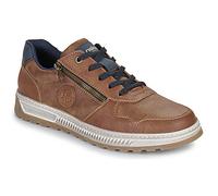 Rieker Baskets basses 37029-24 Homme à lacets synthétiques marine/marron Taille 44
